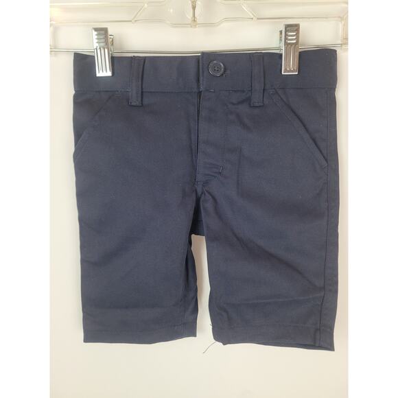 French Toast NWT Toddler Adaptive Bermuda Short Navy Blue Size 4 Style SH9295E - Picture 1 of 6